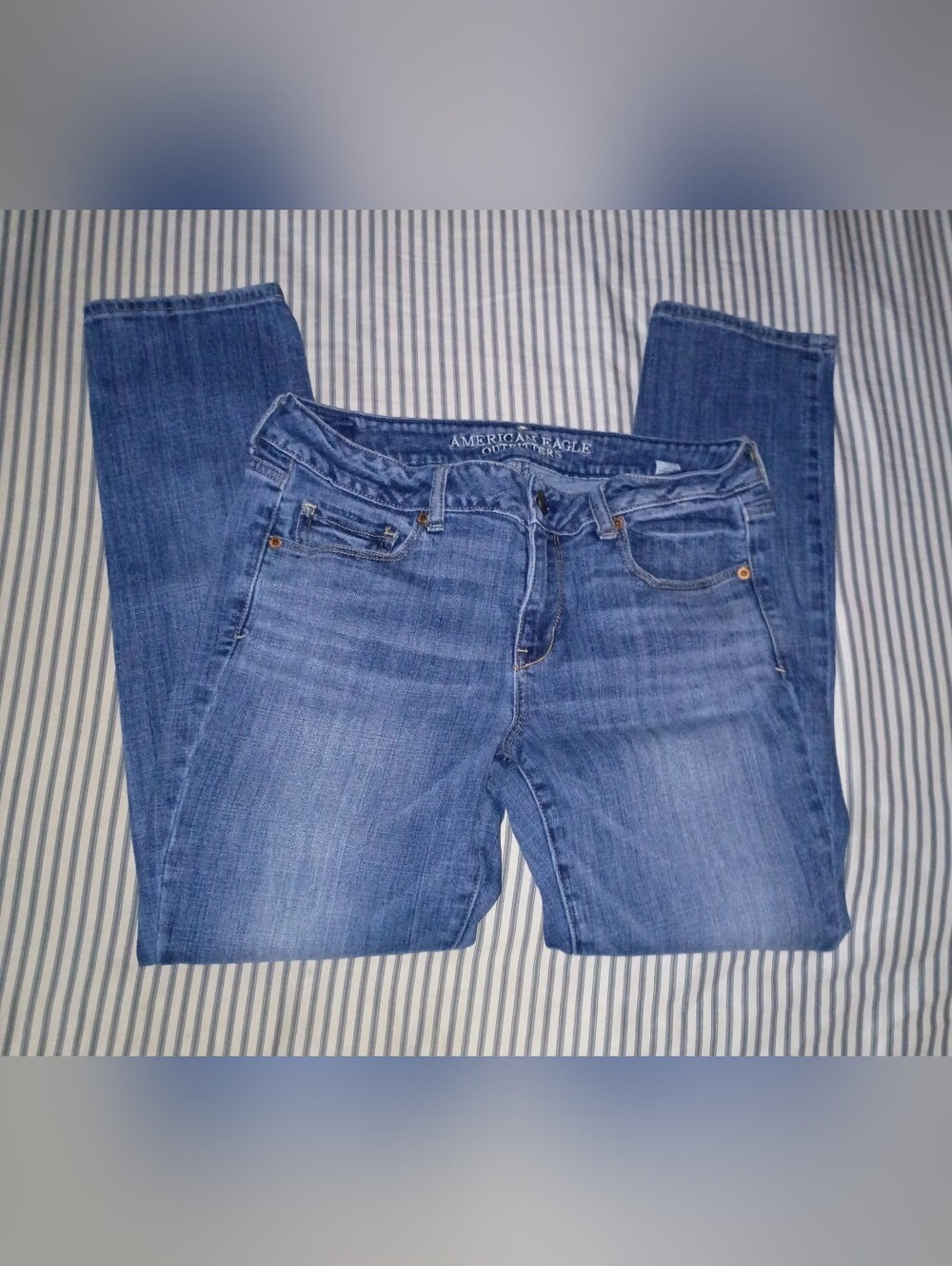 American Eagle Outfitters Women's Skinny Stretch Jeans Size 10 Short